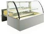 Nordcap Einbau-Panoramavitrine CAKE 80-52-Z mit Isolierglas